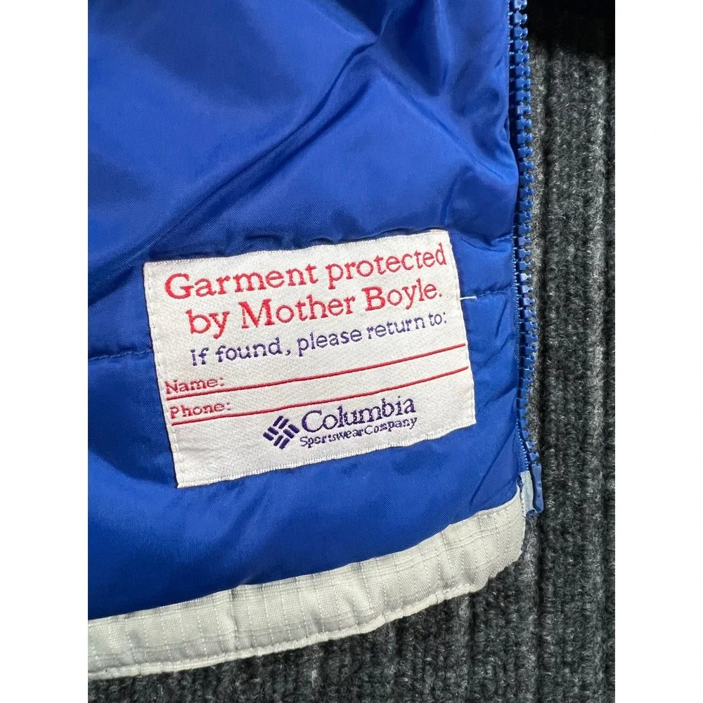 COLUMBIA Tectonite Winter Parka Kids 3T Blue Heavy Coat Hooded Insulated Snow